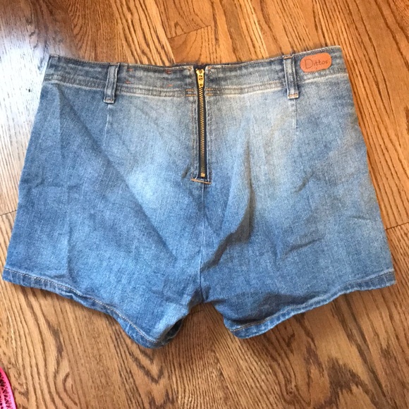 Denim skort - Picture 2 of 2